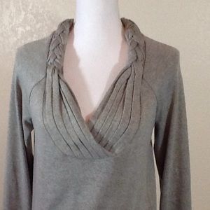 Anthropologie Tops - Anthropologie One September Gray Tunic Dress In M Anthropologie Tops - Anthropologie One September Gray Tunic Dress In M